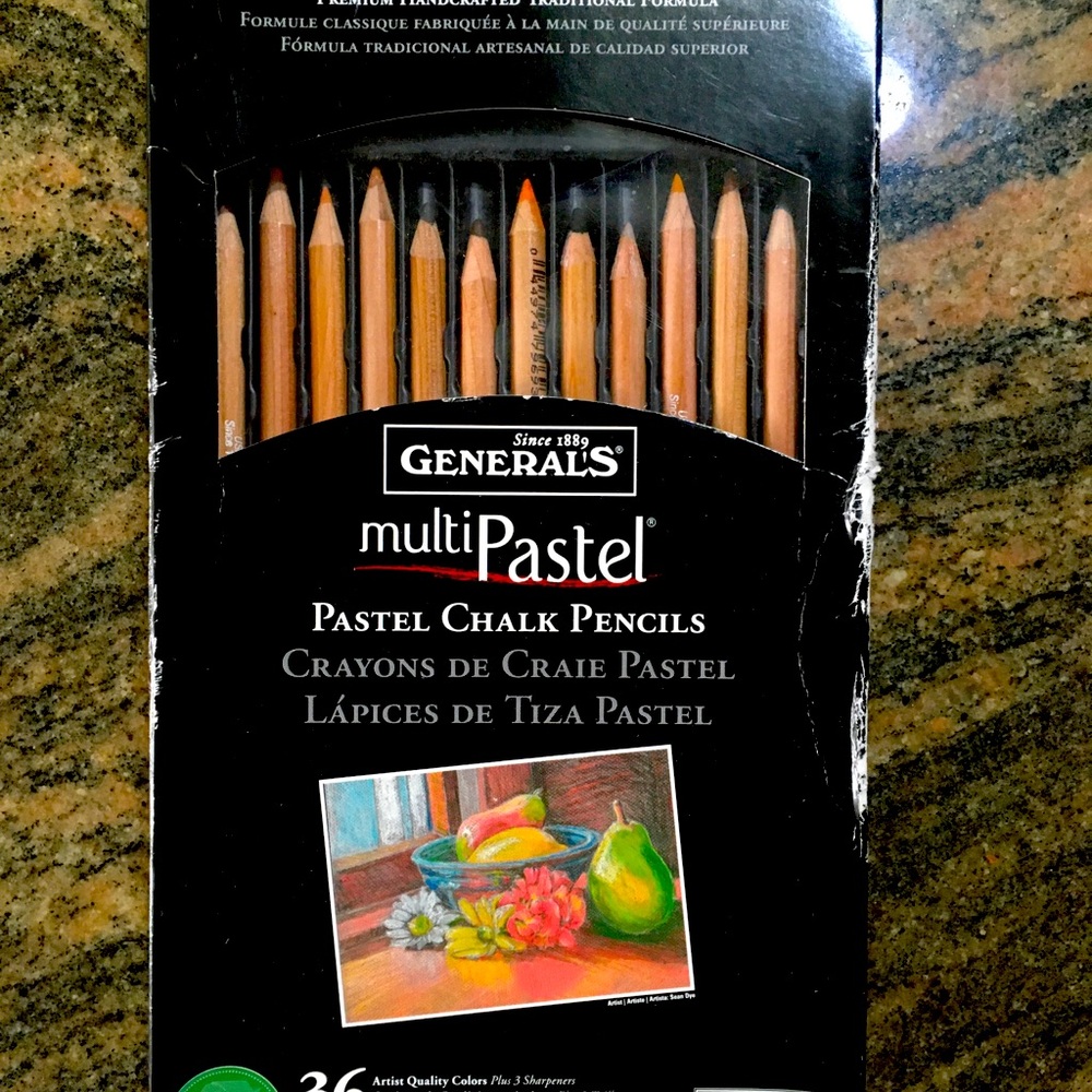 Pastel pencils
